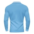 thumbnail image 5 of Enjoytime Long Sleeve Shirts for Men Collared Button Knit Lightweight Breathable Casual Workout Shirt, 5 of 8