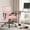5512-Pink, variant on Nextay Office Chair, Ergonomic Computer Chair, Mesh Desk Chairs with Flip-up Arms for Home, Bedroom, Study, Student, Adults, Grey