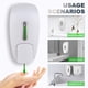 thumbnail image 1 of Dispensador de jabón manual de plástico para baño, 1000 ml, montado en la pared para champú, acondicionador, dispensador de jabón de gel de ducha, bomba de jabón para baño y cocina, 1 of 5