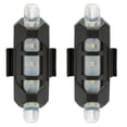thumbnail image 5 of 2 luces traseras LED intermitentes para bicicleta luz de advertencia para ciclismo accesorios para bicicleta (azul), 5 of 5