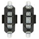 thumbnail image 5 of 2 luces LED traseras intermitentes para bicicleta luz de advertencia para ciclismo accesorios para bicicleta (azules), 5 of 5