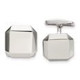 thumbnail image 5 of Auriga Fine Jewelry Stainless Steel Polished Cufflinks for Men, 5 of 6