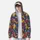thumbnail image 2 of Balery Rock Music Sudadera ligera de manga larga con capucha y protección solar UPF 50+ para hombre y mujer, ideal para pesca y running-Medium, 2 of 7