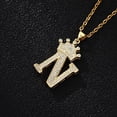 thumbnail image 1 of TIMIFIS Collier Dames Diamant Collier avec 26 Anglais Diamant Couple Collier Saint-Valentin Cadeau, 1 of 3