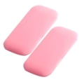 thumbnail image 1 of CATIEBYE 2Pcs Silicone False Eyelash Holder Pads with Forehead Pad for Comfortable Makeup Use Pink, 1 of 8