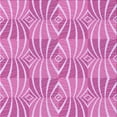 thumbnail image 1 of Ahgly Company Machine Washable Indoor Square Transitional Violet Purple Area Rugs, 6' Square, 1 of 7