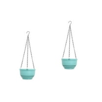 SOPOTUTU Self-Watering Wall Hanging Flower Pots, Set of 2, Ideal Indoor for Bedroom and Living Room Decor