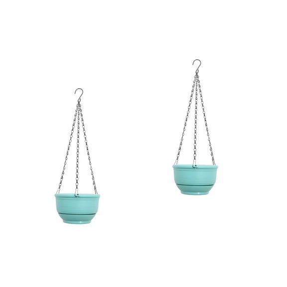 SOPOTUTU Self-Watering Wall Hanging Flower Pots, Set of 2, Ideal Indoor for Bedroom and Living Room Decor