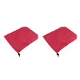 thumbnail image 1 of DOLITY 2PCS Universal Automobile Rearview Mirror Dust /Snow Cover Waterproof Red, 1 of 8