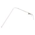 thumbnail image 1 of LED Clip On Desk Lamp 350 Degree Rotating Flexible Gooseneck 3 Temp Color Adjustable Beauty Lamp 3000‑6500K 110‑240V White EU Plug, 1 of 5