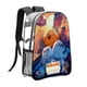 thumbnail image 1 of We Bare Bears Mochila transparente temática, resistente y duradera, bolsa see-through para trabajo, deporte, universidad y viaje, 31 × 43 cm, 1 of 6