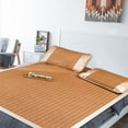 thumbnail image 5 of Vacemry Under $5 Summer Sleeping Mat, Foldable Rattan Cool Bed Mat, Breathable Floor Mattress for Home Dormitory, Traditional Woven Bed Pad for Hot Weather Comfort, 5 of 6