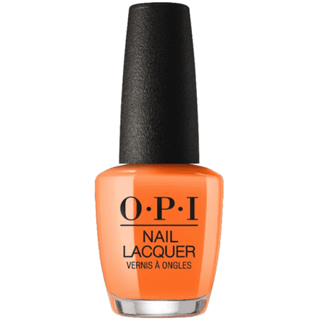 OPI Nail Lacquer Polish NEON Color .5oz/15mL - Orange You A Rock Star?