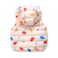 thumbnail image 5 of URMAGIC Baby Toddler Hooded Vest Winter Warm Puffer Sleeveless Jacket Waistcoats 5-6 Years, 5 of 14