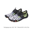 thumbnail image 4 of Zapatos de agua Beach Aqua Shoes Barefoot Wading Sneakers Outdoor Shoes (33 Black Grey), 4 of 4
