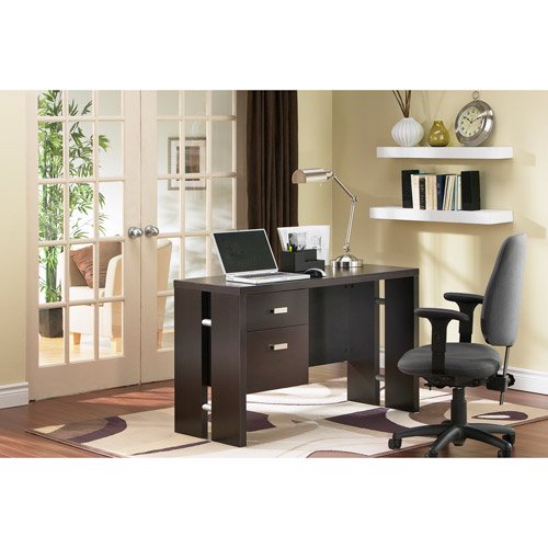 South Shore Element Computer Desk, Chocolate