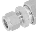 thumbnail image 1 of Adaptador de tubo Adaptador de tubo de compresión de 2 piezas Unión reductora de doble virola recta de acero inoxidable 304 ANGGREK Otros, 1 of 8