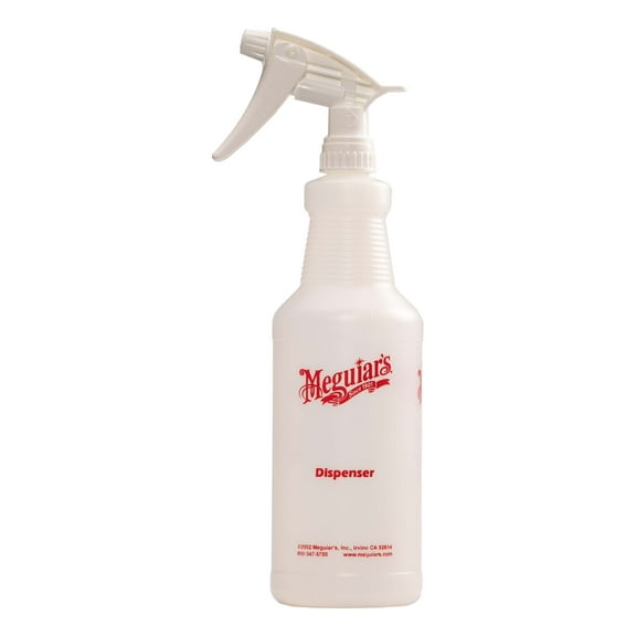 Meguiar's 32 Ounce Spray Bottle with Sprayer (Empty), M9911