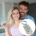 thumbnail image 2 of dajkiuy Clearance New Drivers Gifts Be Safe Make Good Choices Keychain for Son Daughter First Car Gifts for Teens Birthday Graduation Gift from Mom Dad Drive Safe Keychain for Son Daughter, 2 of 3