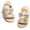 Bc237-silver, variant on Toddler Girls Sandals Soft Rubber Flats Summer Baby flower girl Shoes