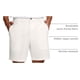 thumbnail image 4 of Shorts CRZ YOGA para Hombre, Livianos y Elásticos para Golf, 7" Blanco Lechoso, 4 of 4