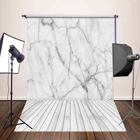 Image of GreenDecor 5x7ft Gray Marble Backdrop Photography Backdrop Newborn Photo Props Baby Studio Props Photographer wooden floor