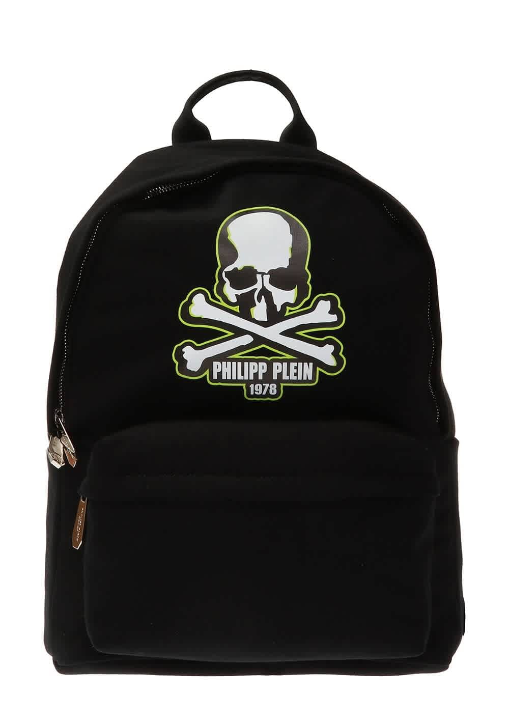 Mochila de calavera de Nylon Philipp Plein