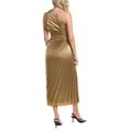 thumbnail image 2 of Carla Ruiz womens  Midi Dress, 16, Gold, 2 of 3