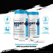 Boost TRT– Health Support with Natural Ingredients for Steady Energy, Stamina & Drive | Daily Formula in Easy-to-Take Capsules, 30 Day Supply (60 Capsules)