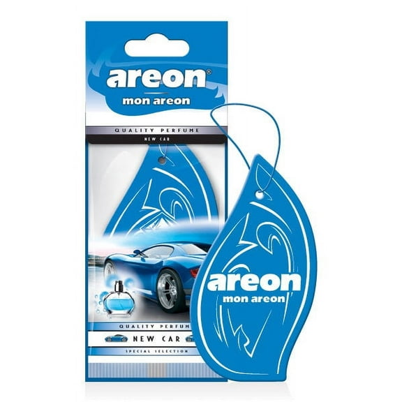 Areon Car Hanging Air Freshener, 12pk, New Car