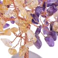 thumbnail image 2 of Amethyst Crystal Tree Natural Reiki Healing Crystal Gemstone Bonsai Money Tree Feng Shui Crystal Tree para la decoración del hogar,Yellow Amethyst,11 Afortunado Sencillez, 2 of 3