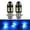 Ice Blue, variant on For Suzuki Vinson 500 4x4 2002-2007 LED Motorcycle Headlight Bulbs H6M Hi-Lo Beam P15D ATV 6000K White