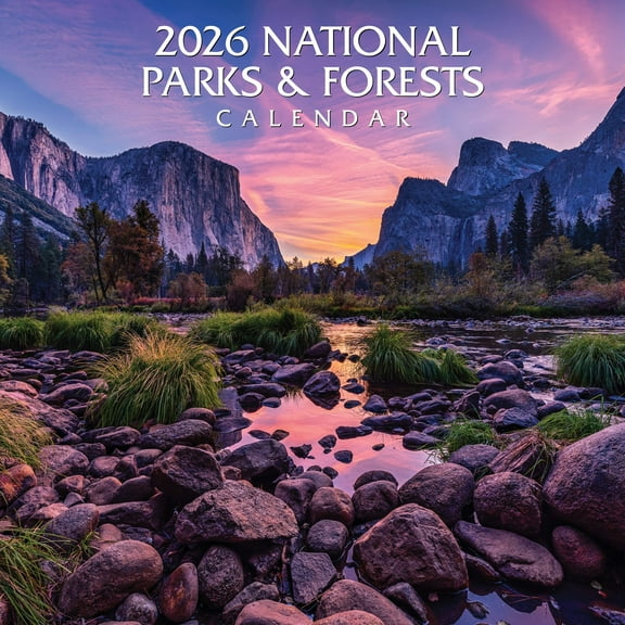 2026 America's National Parks  Forests Calendar 12x12