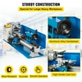 thumbnail image 4 of VEVOR Mini Metal Milling Lathe 7x14 in Infinitely Variable Speed Nylon Gear 550W, 4 of 10