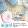 thumbnail image 6 of PAMINGONO 2 Rolls Cloth Ribbon for Baby Shower Supplies present Wrapping 900.00X1.50X0.10cm, 6 of 8
