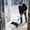 Black, variant on CSSAD Snow Shovel for Snow Removal Aluminum Snow Shovel Ice Scraper Large Lightweight Handle Compact for Outdoor