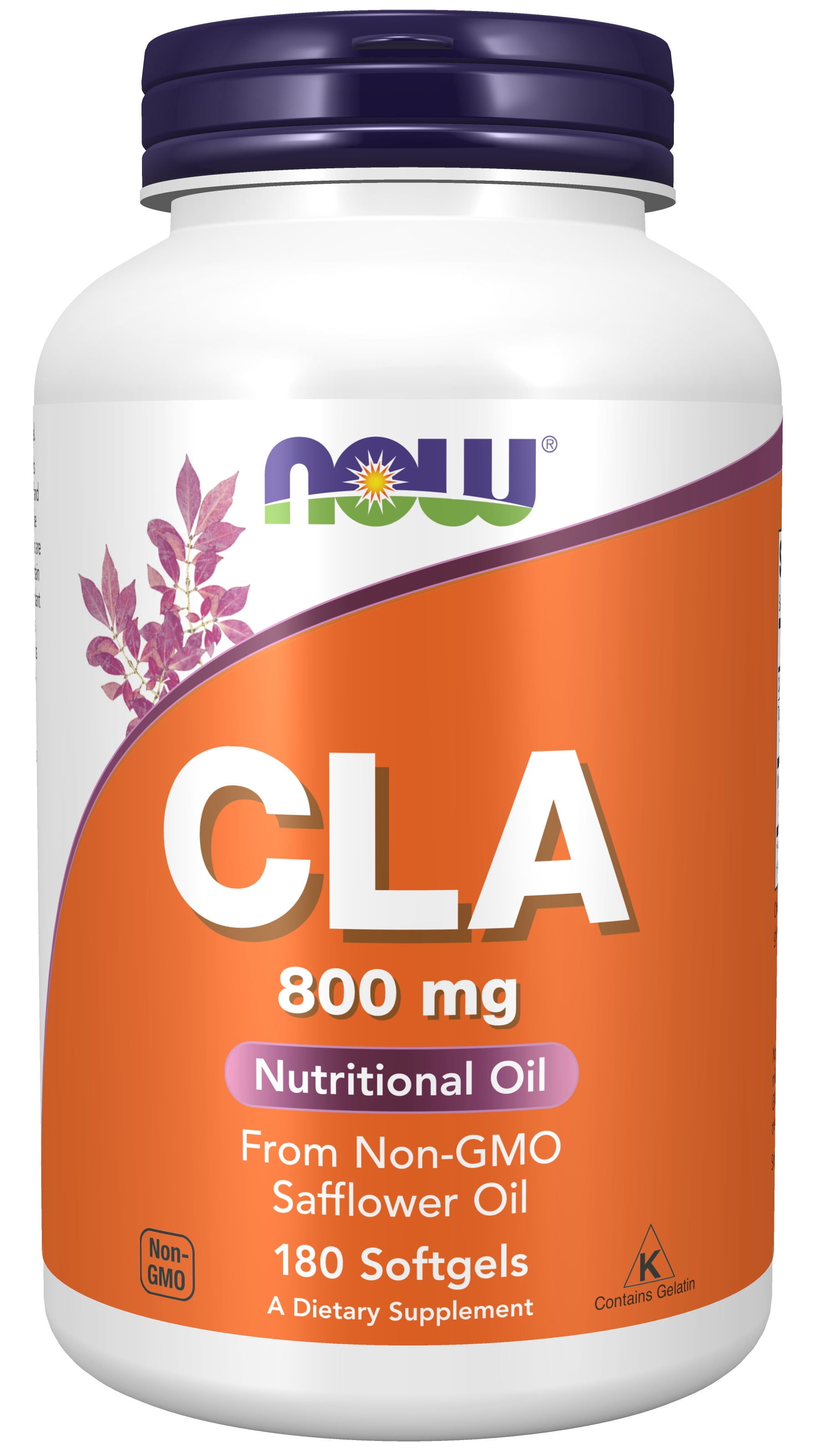 NOW Supplements, CLA (Conjugated Linoleic Acid) 800 mg, Nutritional Oil