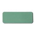 thumbnail image 1 of Abstract Computer Mouse Pad, Repetitive Pattern Ornamental Geometric Shapes Retro Influences, Rectangle Non-Slip Rubber Mousepad Large, 31" x 12", Emerald Blue and Apple Green, by Ambesonne, 1 of 2