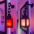 thumbnail image 5 of Pixelated Lantern Light for Minecraft Gamer, LED 16 Color Changing Hanging Lantern Lamp for Boys Kids Room, USB Rechargeable Wall/Tabletop Night Lights Man Girls Bedroom Wall Decor, 2026 New Year Gif, 5 of 6