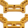 thumbnail image 3 of 2x Torre de choque trasera delantera 1/16 Modificación de acceso para camiones Reemplazo ontaje Actualización RC Piezas de automóvile Oro Baoblaze Piezas de coches RC, 3 of 4