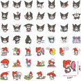 thumbnail image 3 of Paquete de 100 pegatinas, pegatinas My Melody para ordenador portátil, botella de agua, monopatín, coches, parachoques, lindas pegatinas rosas para adultos, adolescentes, niños y n, 3 of 5