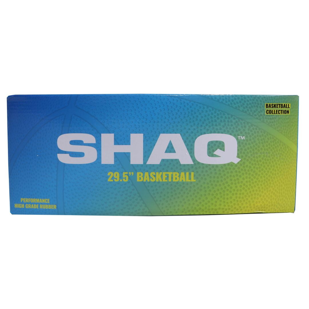 SHAQ 29.5" Official Size 7 Basketball for Outdoor Indoor Durable Basket ball Official Shaq Youth Basketball Equipment for Kids