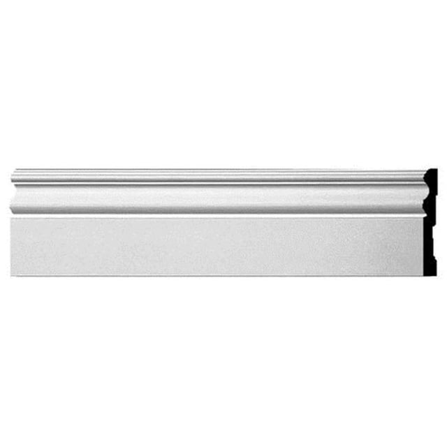 4.75 Po. H X.50 Po. P x 96 Po. L Plinthe Architecturale de Bradford