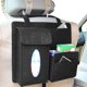 thumbnail image 1 of Organizador de asiento de coche Bolsa de almacenamiento Bolsa colgante de asiento trasero de coche Organizador de respaldo de asiento de coche de fieltro premium con 4 bolsillos Bolsa de almacenamient, 1 of 11