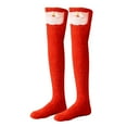 thumbnail image 4 of Ladies' Winter Christmas Themed Sleep Socks Made Of Coral Fleece, 4 of 4