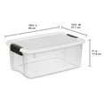 thumbnail image 3 of Sterilite 4 Sets of 70-Qt Latch Lid Tote & 6 Sets of 18-Qt Latch Lid Tote, 3 of 12