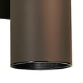 thumbnail image 5 of Kichler Builder 9246AZ Cans and Bullets Outdoor Wall 2 Light Incandescent in Architectural Bronze, 5 of 8