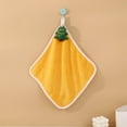 thumbnail image 2 of Cartoon Washing Hand Towel, Christmas Hand Towel for Kids, Hand Towel with Hanging Loop Soft Comfortable Washcloths,11.8X11.8In(Yellow), 2 of 6