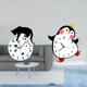 thumbnail image 2 of Reloj de pared,Reloj de pared de gato para sala de estar,dormitorio decorativo.,Reloj colgante de pared para cocina y baño moderno,Reloj de pared,Reloj de pared silencioso y decorativo que no, 2 of 8