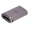 thumbnail image 1 of 8K HD Multimedia Interface Coupler, Aluminium Alloy HD Multimedia Interface Adapter 2 Projection Modes High Speed UHD Professional  For TV Box For Home For DVD, 1 of 8